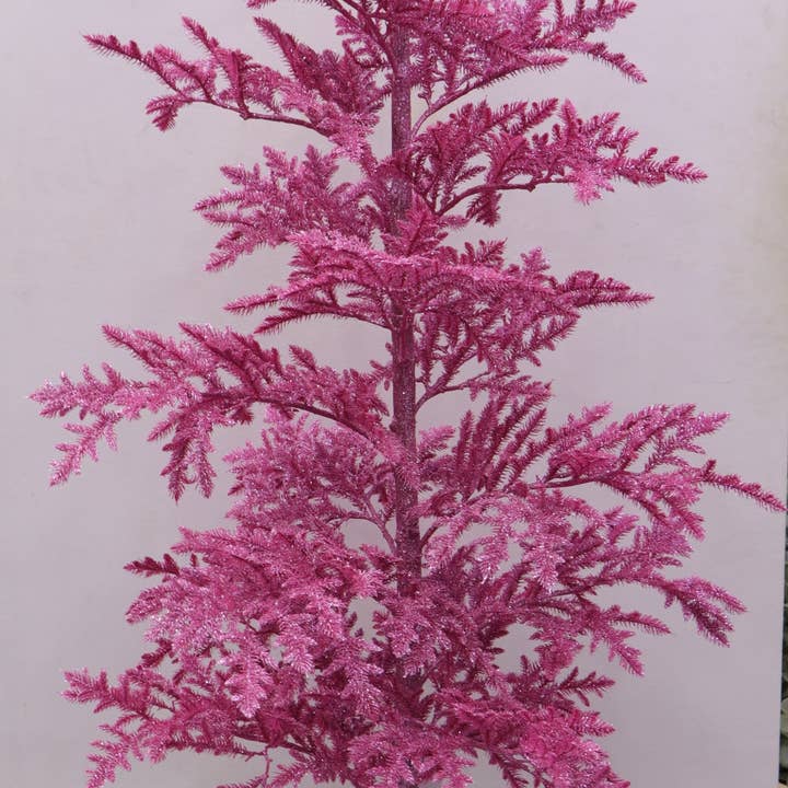 PINO CON PURPURINA EN MACETA XM30058, 6 PIES para venta al por mayor de Green Import Limited