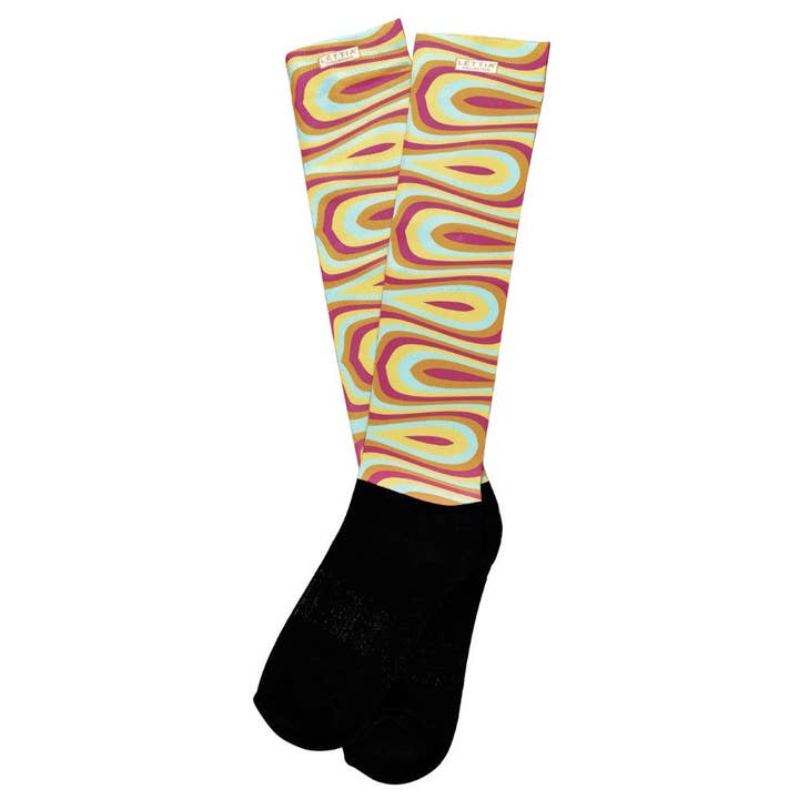 Lettia Groovy Padded Sock for wholesale by JPC Equestrian