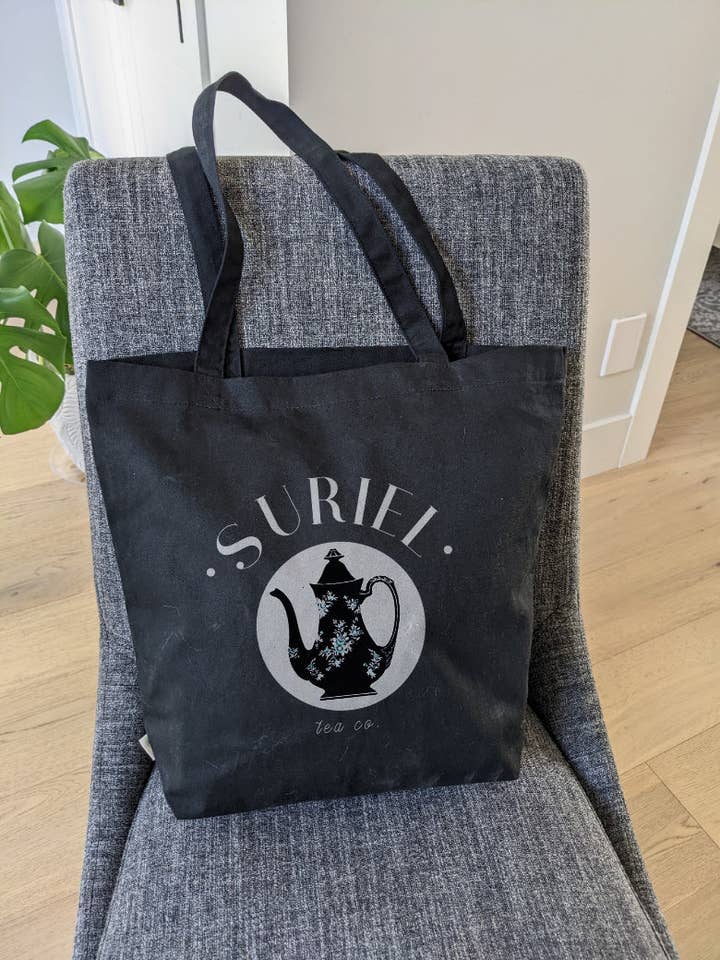 Vintage Suriel Tea Company Tote Bag | ACOTAR for wholesale by Narrative Threads