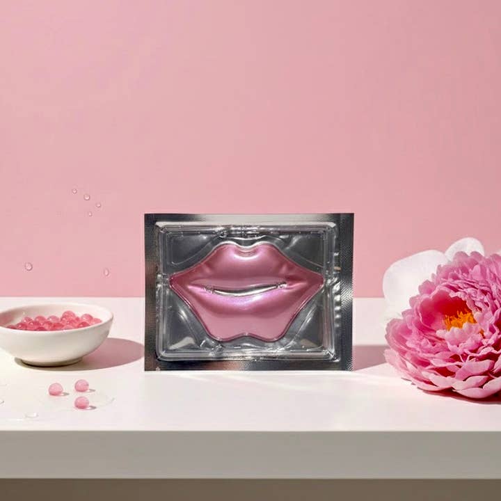 Lux Glow - Wholesale Lip treatment/mask - Pink Lip Mask - Blank - Private Label3