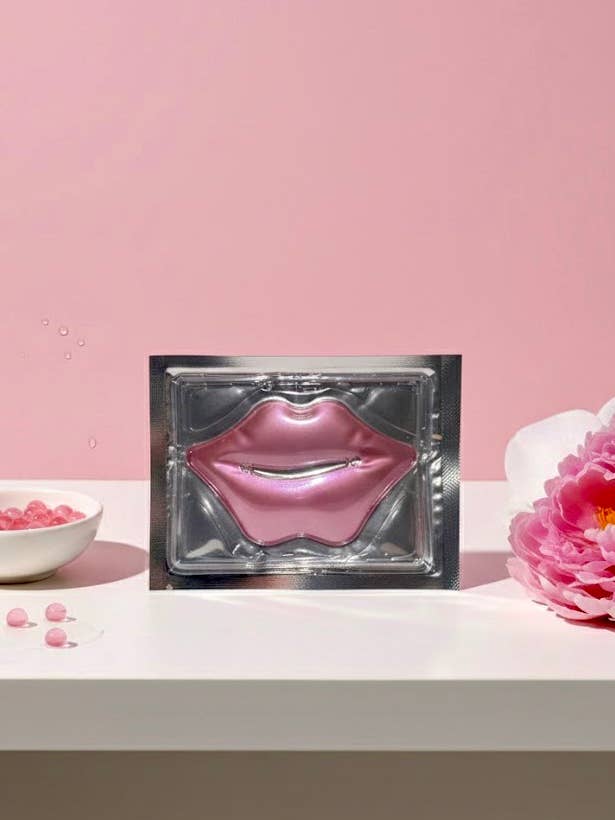 Pink Lip Mask - BULK PRICING 500 Units for wholesale by Lux Glow Skin Care