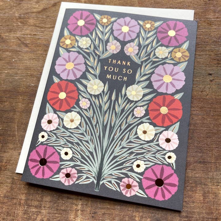 Katharine Watson - Wholesale Thank You Card - "Thank You So Much," Greeting Card4