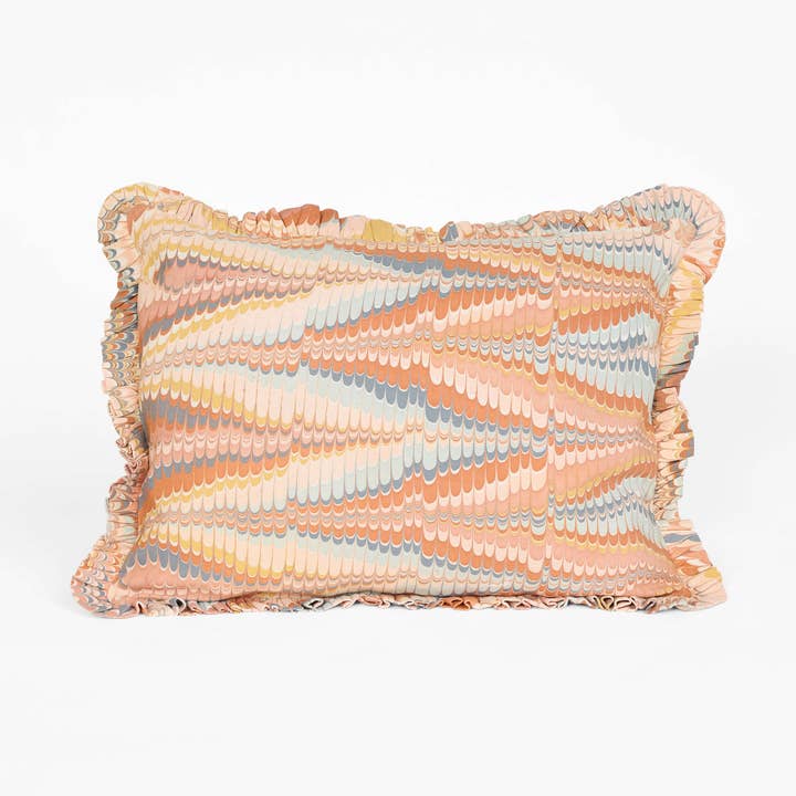 MARMORERET FLÆNSET PUDERBETRÆK - TWILIGHT MOUNTAIN for engroshandel hos Craft Boat