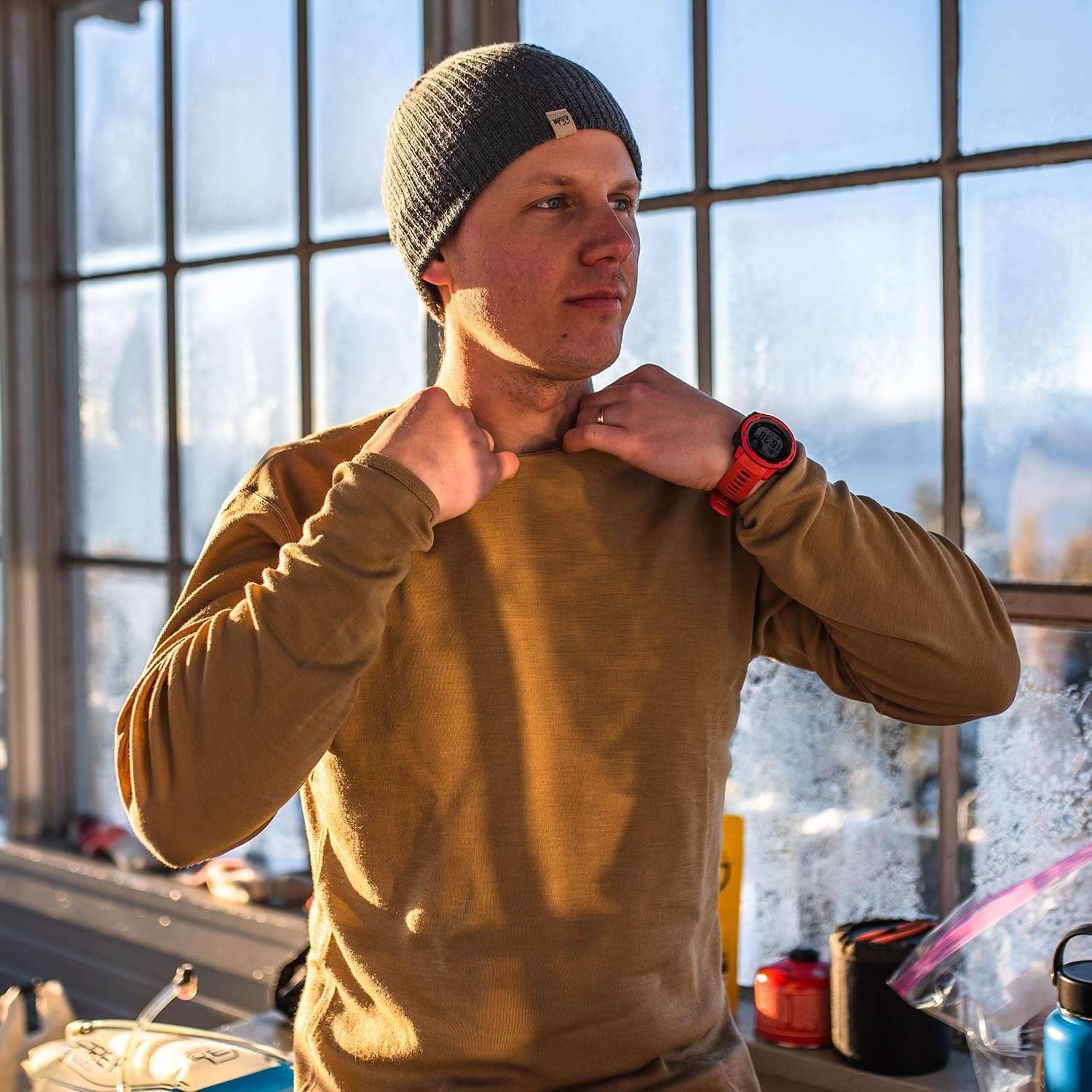 Runners Essentials by Without Limits - Wholesale T-Shirt - Men's - Midweight - Chocorua Men's Crew 100% Merino Wool7