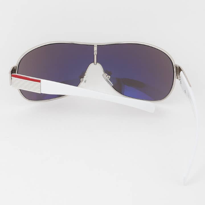 mix Oversized Round Shield Sunglasses for wholesale on Faire