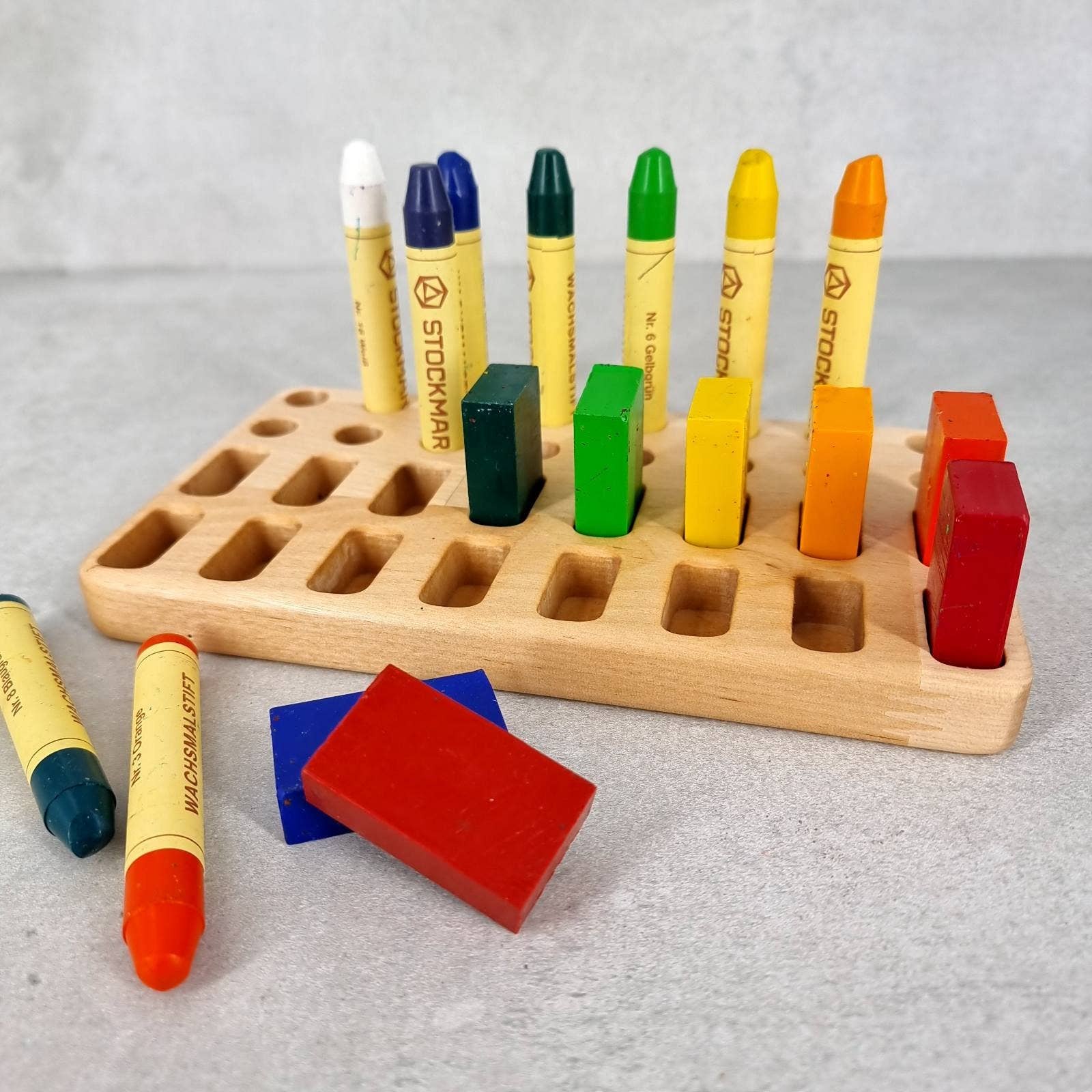 Woodinout - Wholesale Toy Set - Kids - Stockmar Crayons holder, Homeschool, Preschool tools1
