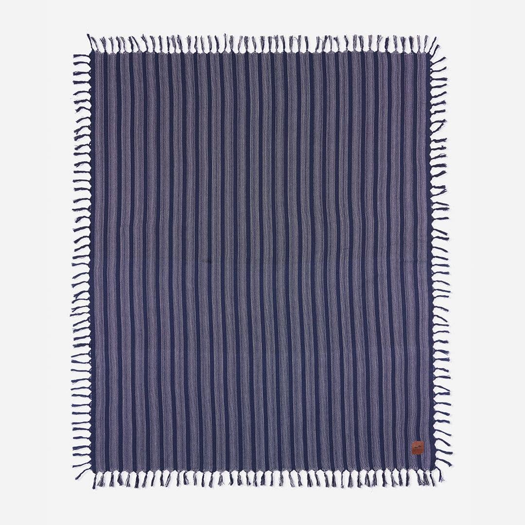 Slowtide – wholesale Throw blanket – Dylan Throw Blanket - Indigo0