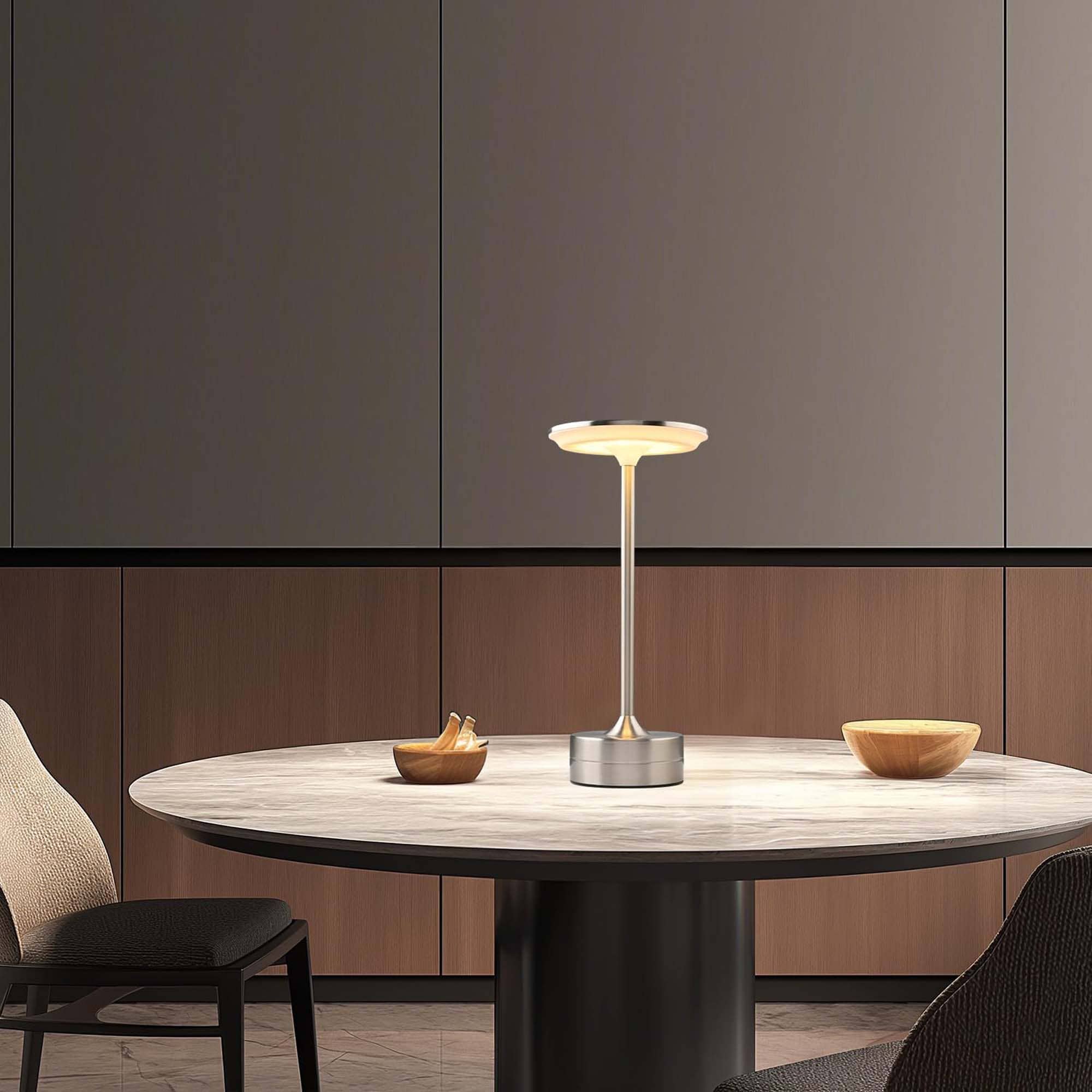 LAX Gadgets - Wholesale Accent/Desk Lamp - LED Table Lamp – Touch Control, Dimmable, Rechargeable12