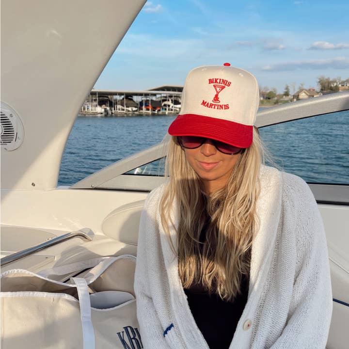 KENZKUSTOMZ - Wholesale Trucker Hat - Women's - Bikinis & Martinis Vintage Trucker Hat