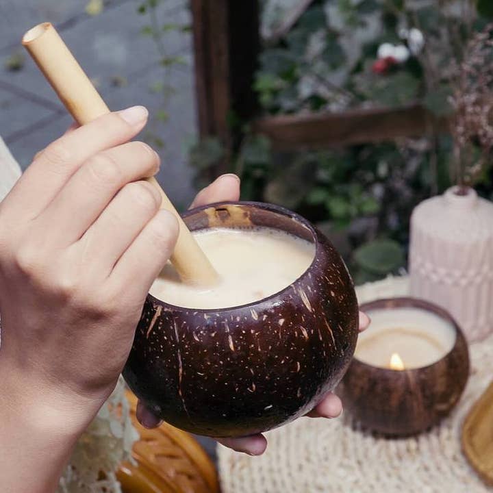 Rainforest Bowls - Wholesale Drinking Straw - Boba Bamboo Straw1