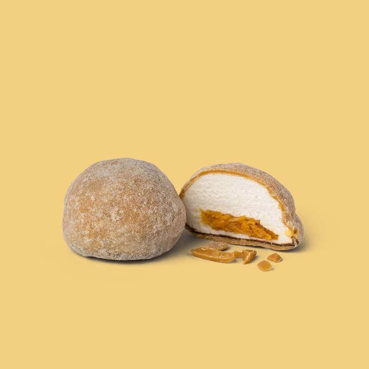 The Mallows - Wholesale Marshmallow - CARAMELGEVULDE MALLOWS + DULCE CHOCOLADE 5 x 16G2