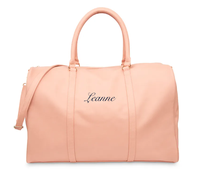 Weddingstar Inc. - Wholesale Duffel- en weekendtas - Dames - Weekender reistas van kunstleer voor dames - lichtroze6