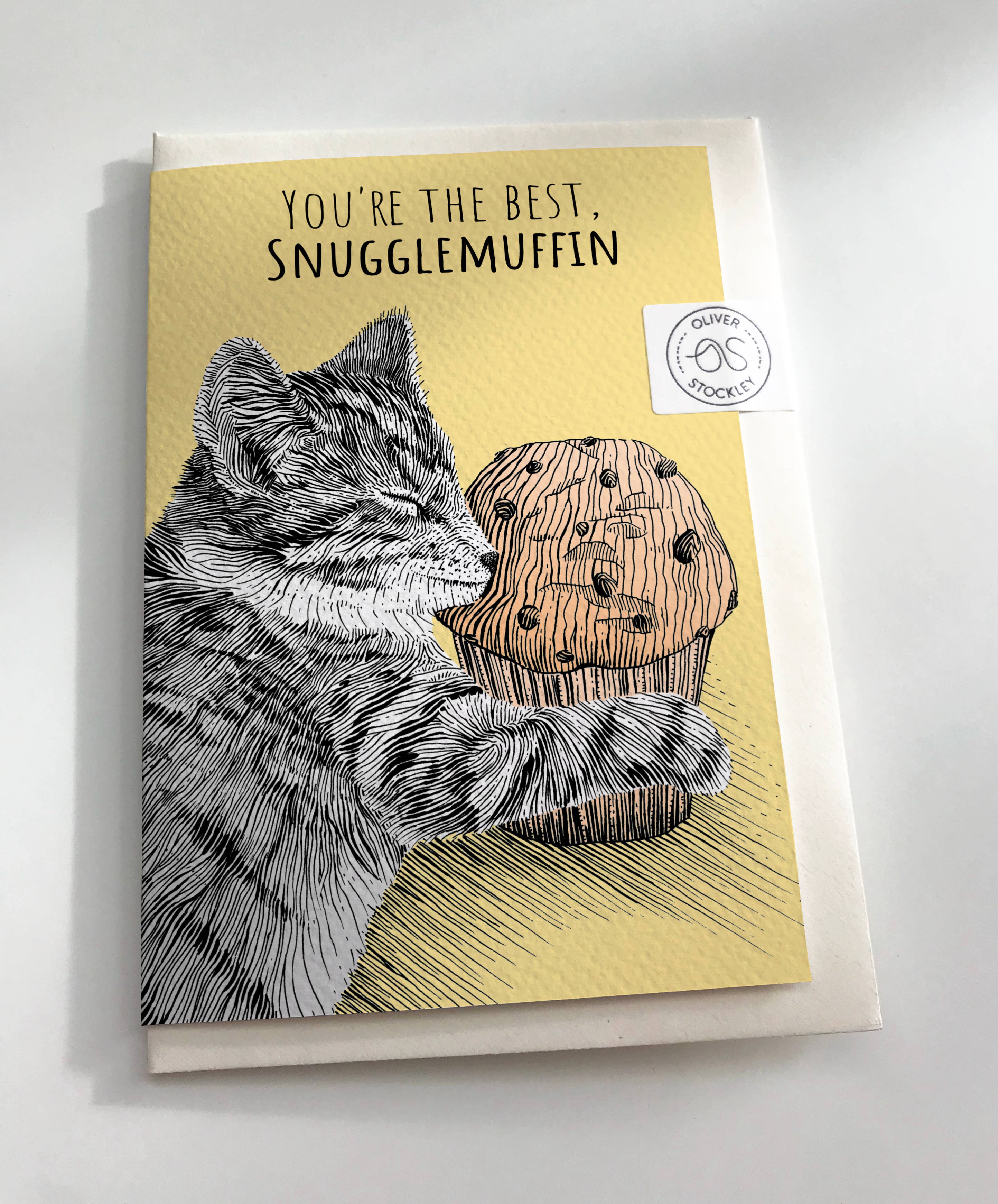 Oliver Stockley - Wholesale Love Card - Snugglemuffin Love and Friendship Card1