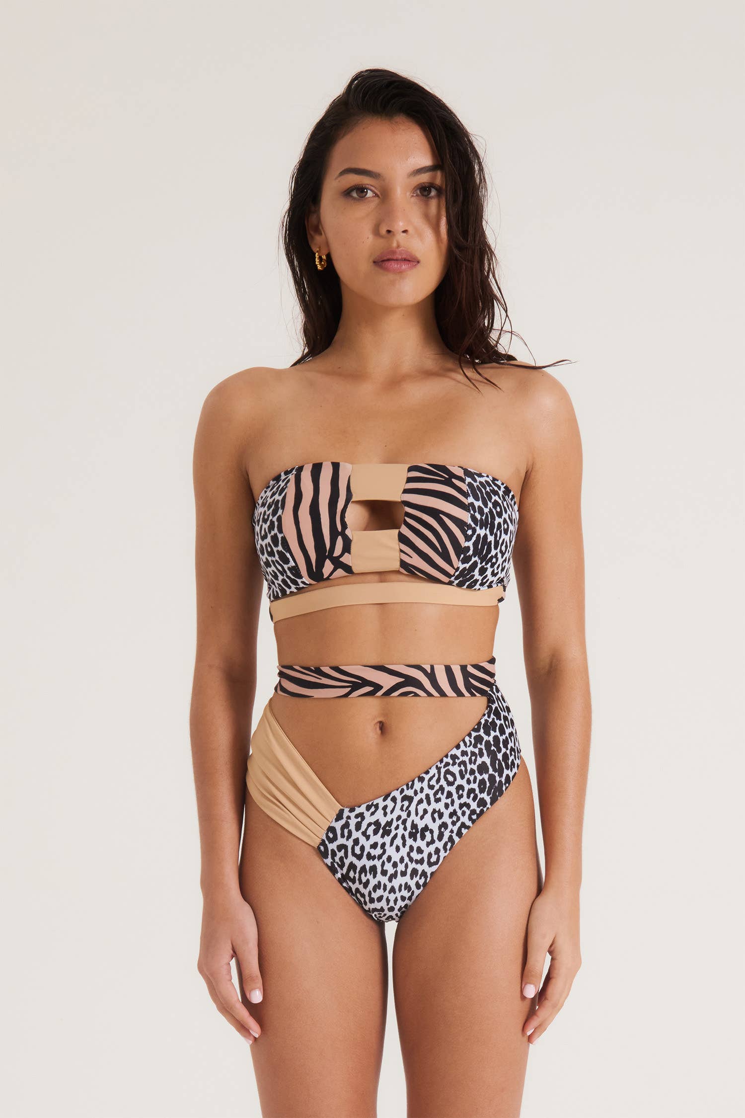 Sancha The Brand - Wholesale Two Piece Swimsuit - Women's - SALTU Combo Bikini 2