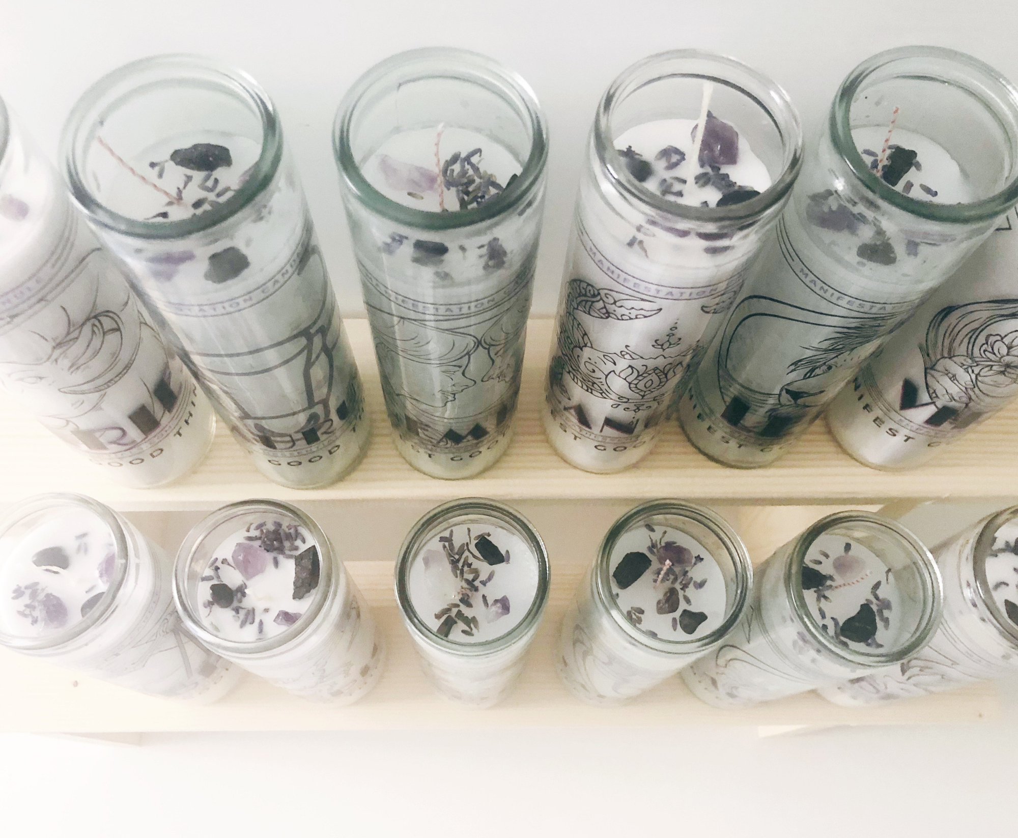 Empath Essentials - Wholesale Votive Candle - 8" Manifestation Candles6