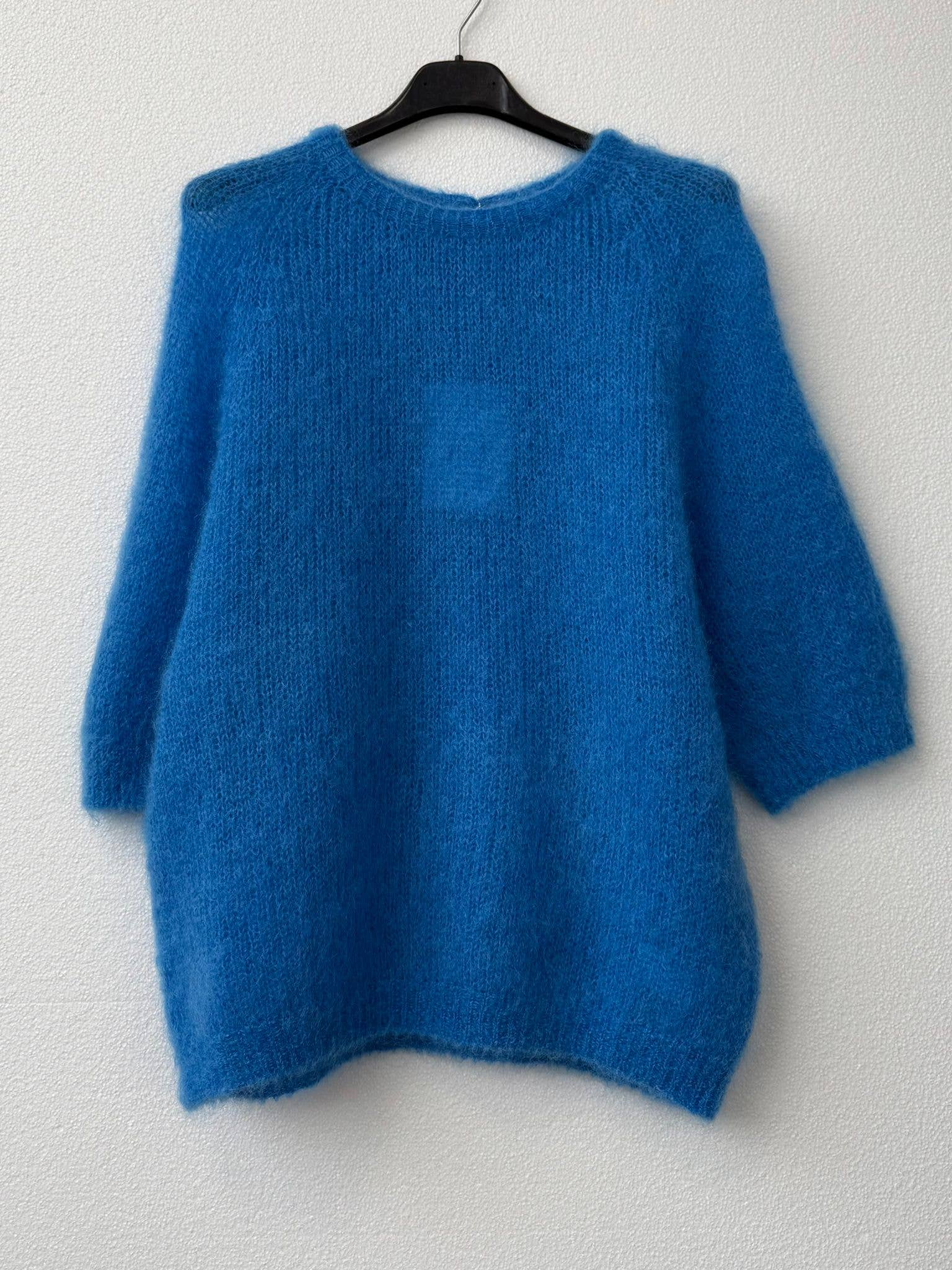 NOELINE - Wholesale Knit Sweater - Women's - 80% kid mohair sweater 301118