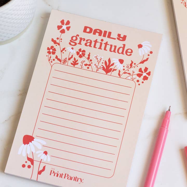 The Print Pantry - Wholesale Notepad - Daily Gratitude Notepad2