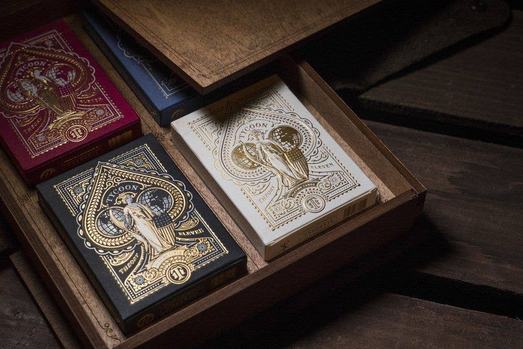 Cardshouse - Wholesale Playing Cards - Theory11 Tycoon Cards (White)9