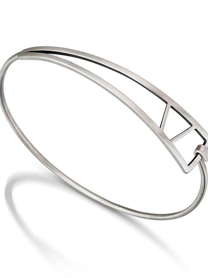 Tri-Shape Bangle for wholesale by Emily Shaffer Studio