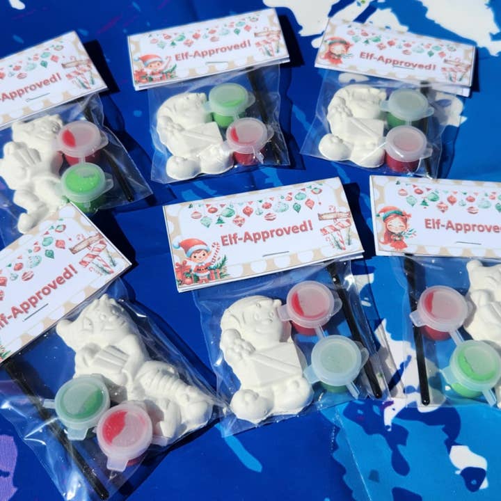 Little Elf Christmas Plaster Paint Kits | Party Activity and other Purchase Wholesale elf on the shelf accessories. Free Returns & Net 60 Terms on Faire trending on Faire.