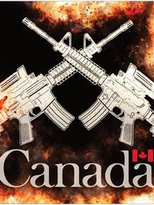 Póster Canada Crossed Rifles para venta al por mayor de Canada for Victory