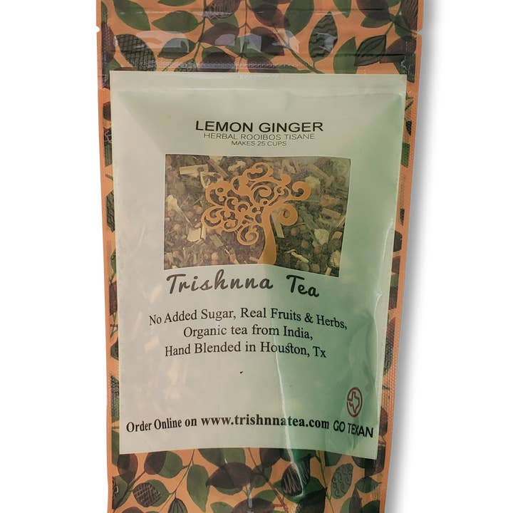 Lemon Ginger Herbal Tea - 3 OZ for wholesale by Trishnna Tea