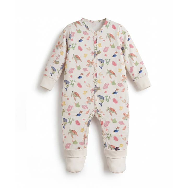 Baby Romper — Ocean for wholesale by Mama Luma