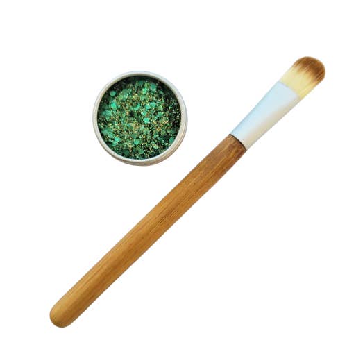 Brocha para purpurina biodegradable para venta al por mayor de Savonnerie Aubergine