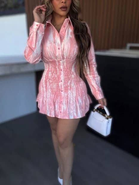 TIE DYE MINI DRESS for wholesale by CAPSULLE