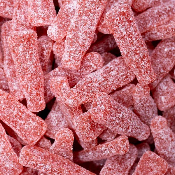 Grahn's Swedish Raspberry Pucker Bites 7.7lbs for wholesale by Sweetish- Swedish Candy Wholesale