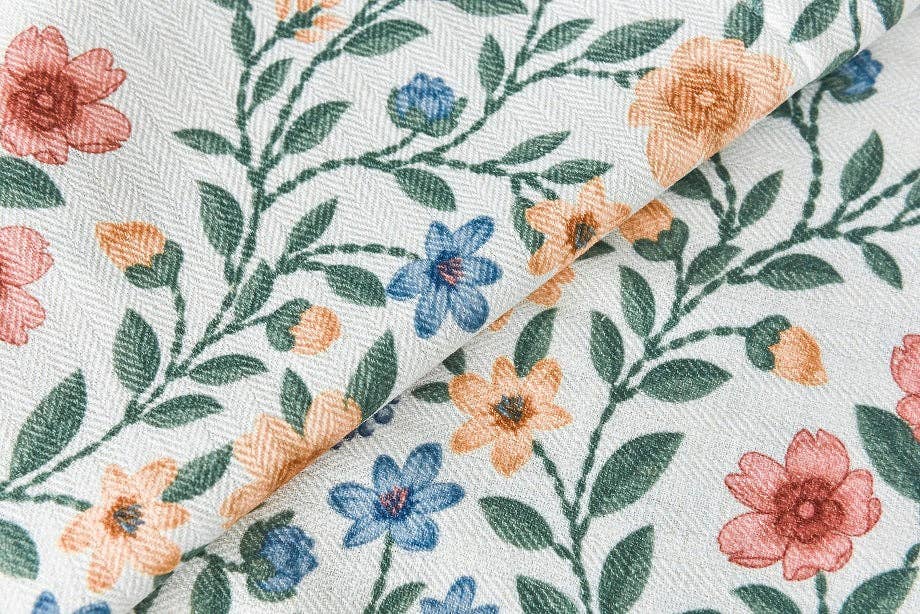 Lanting Home Decor Inc. - Wholesale Curtain - Custom Faux Roman Shades Summer Countryside Style2