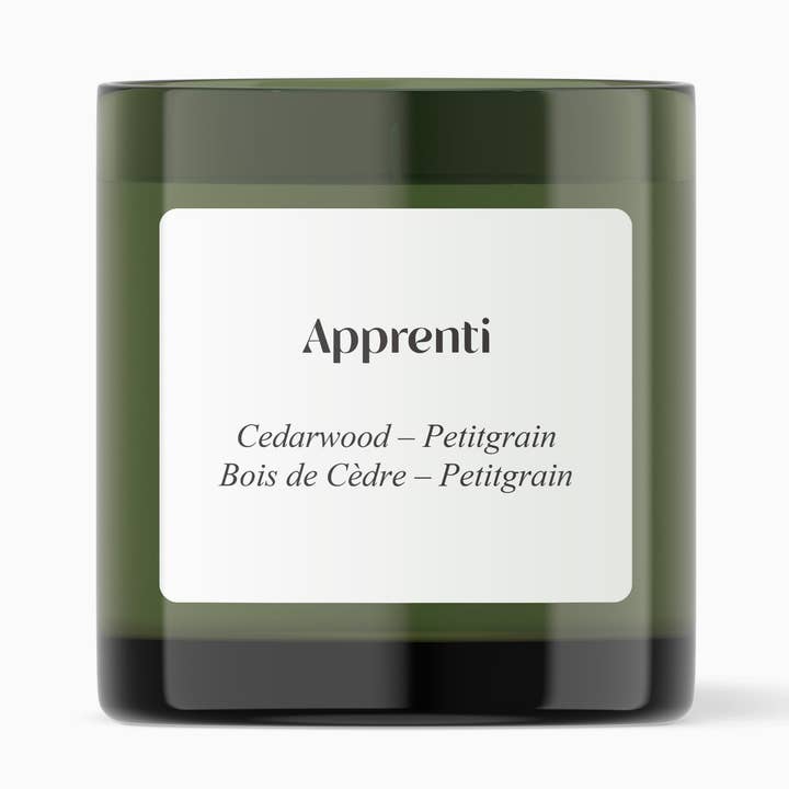 Cedarwood / Petitgrain Candle for wholesale by Apprenti