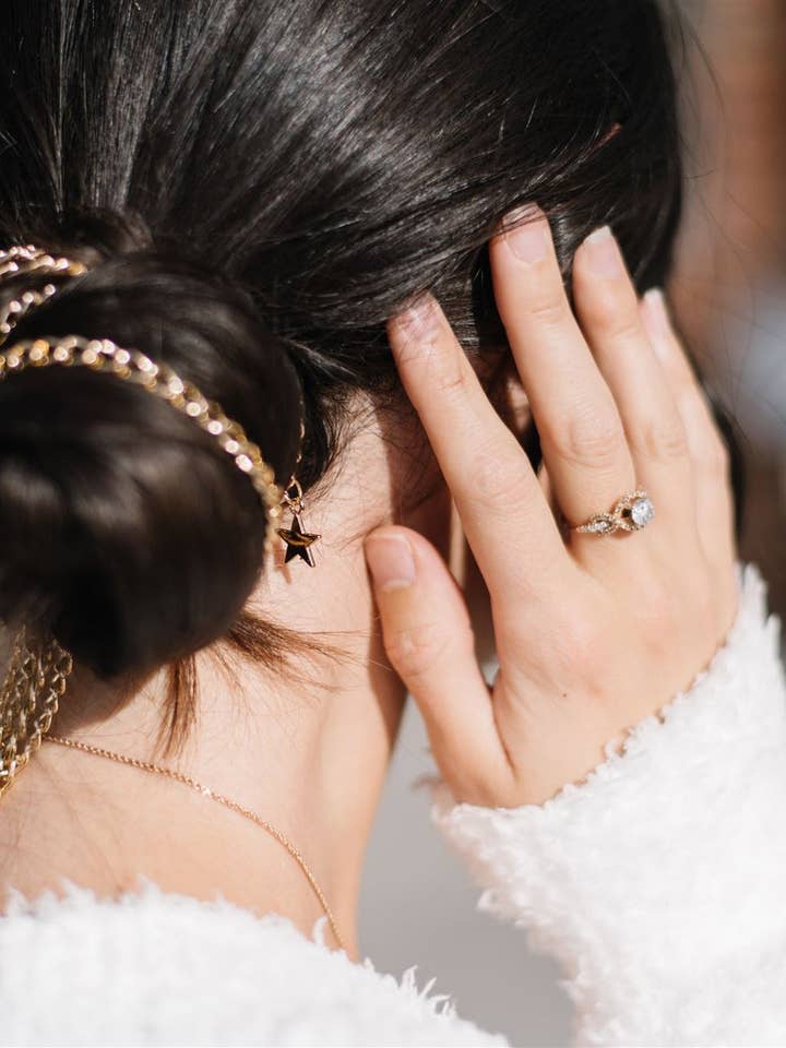 Hair Clip Chain Tassel for wholesale by Euphoria Hair & Accessories