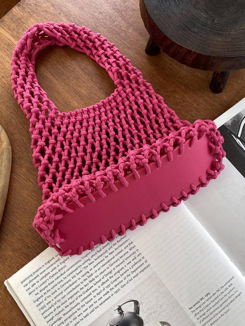 Dipped Shop – Großhandel Tragetasche – Damen – Einfaches einfarbiges Gelb Out DPWB1823