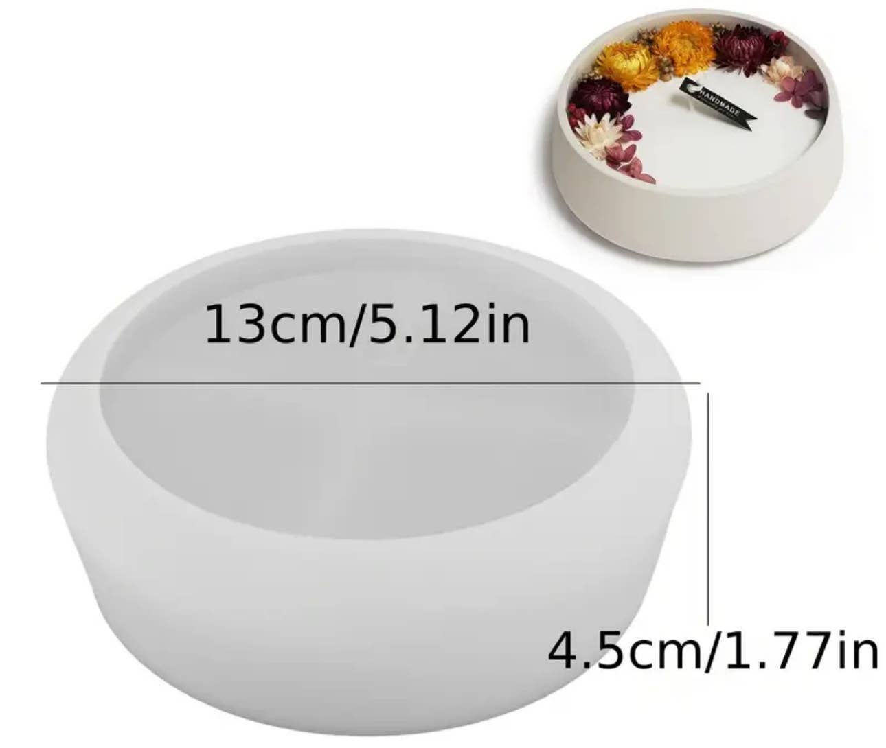 Aristocrat Creation - Wholesale Candle Holder - Halo Vessel Cement Candle Jar 10 OZ3