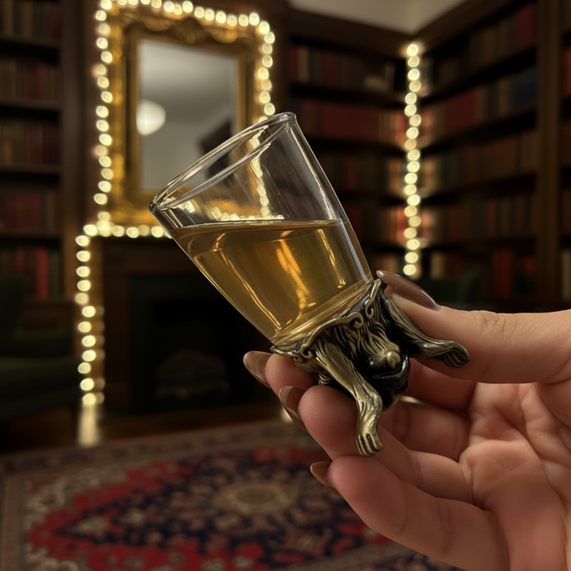 AW Artisan – Engroshandel Shotglas – 6x Snapsglas (50 ml) – Skovens Vilde Skabninger3