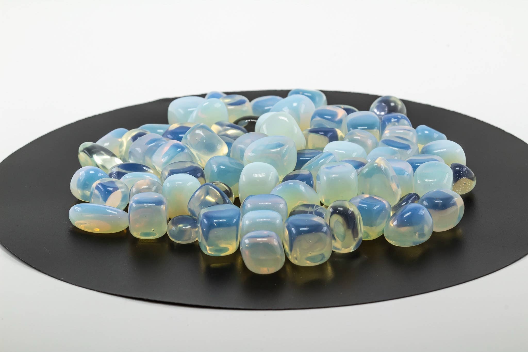 Quasar Gems USA – wholesale Spiritual stone/crystal – Opalite Tumbled 10-20mm 1KG/2lbs2