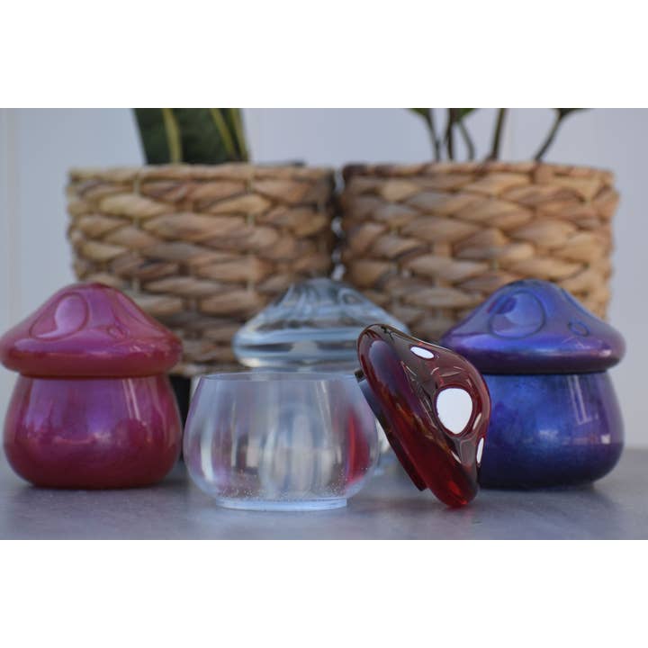 Boîte à bijoux en forme de champignon pour la vente par The Conservatory Wholesale