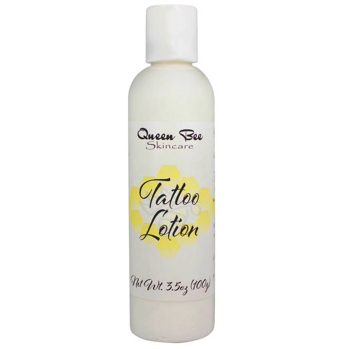 Queen Bee Skincare, LLC - Wholesale Tattoo ointment/care - Tattoo Aftercare Lotion 3.5oz