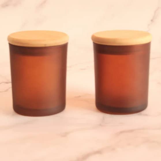 MATIREKA - Wholesale Candle Holder - 7 OZ Jars ( 12 pcs )5