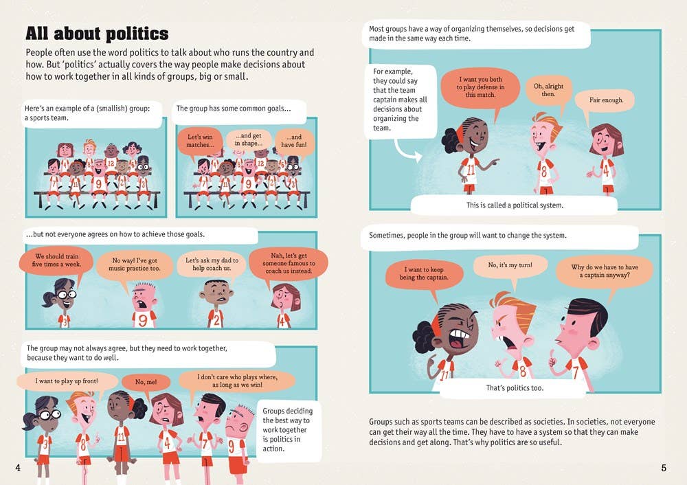HarperCollins - Wholesale Middle Grade Book (9-12) - Understanding Politics And Government : Usborne1