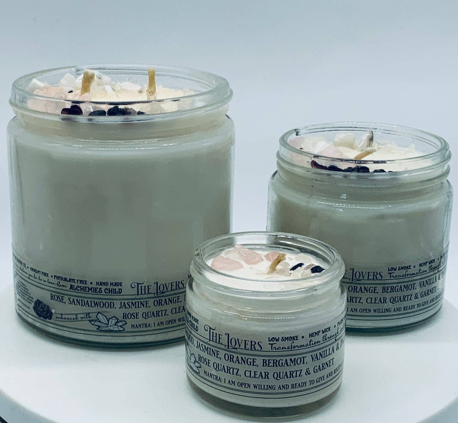 Love Blessed Brands™️ - Wholesale Jar/Filled Candle - The Lovers Soy Candle1
