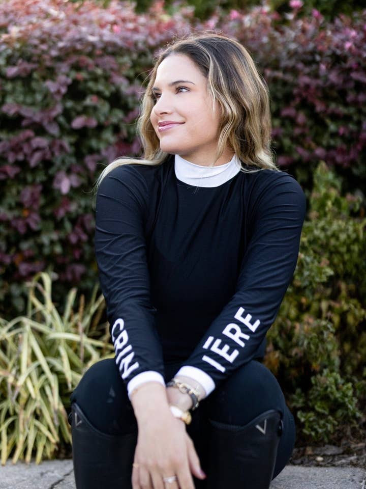 Bianca Show Shirt | Black & White for wholesale on Faire7