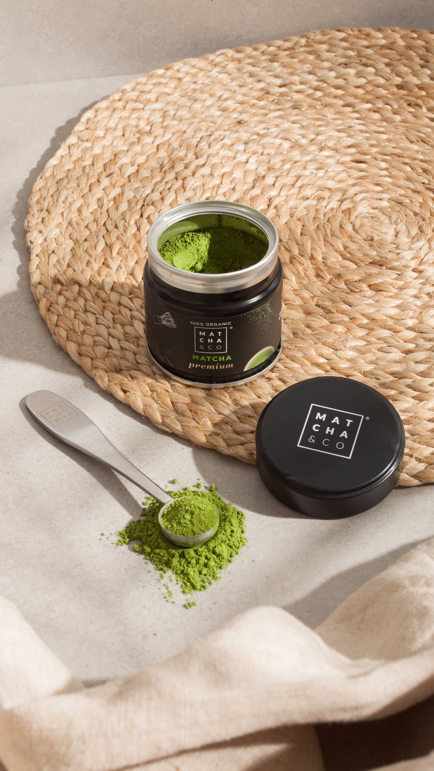 Matcha & CO - Vendita all'ingrosso Tisane salutari e depurative - Tè Matcha premium 100% biologico - 28 g1