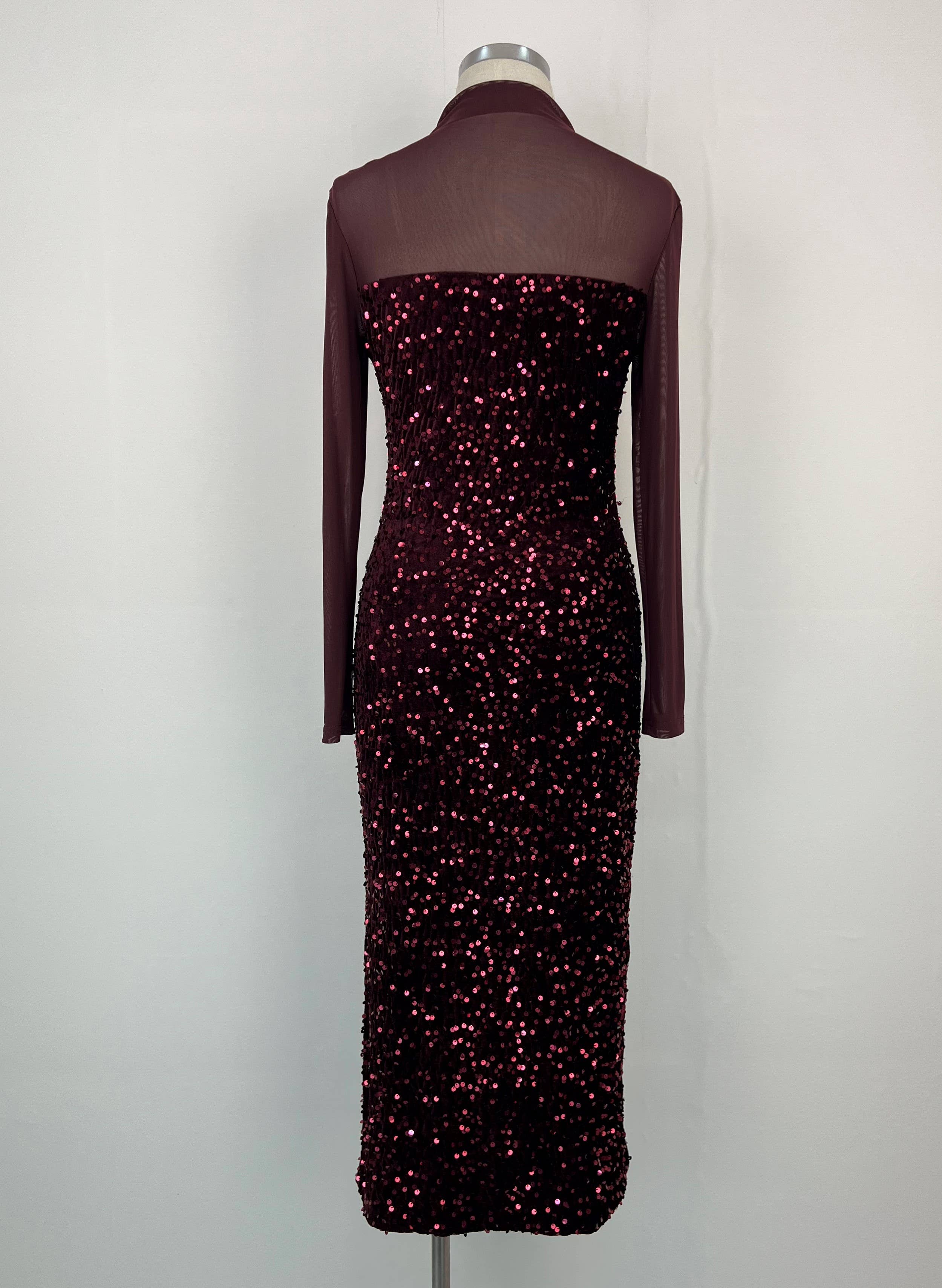 aikha - Venta al por mayor Vestido de fiesta - Mujer - Vestido de lentejuelas (02-3571)2