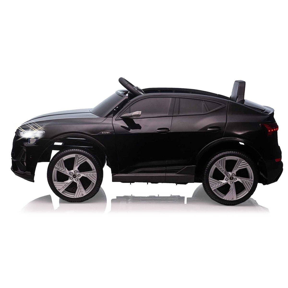 mhw24 - Wholesale Speelgoedauto /vrachtwagen - Kinderen - Ride-on Audi e-tron Sportback zwart 12 V 2,4 GHz6