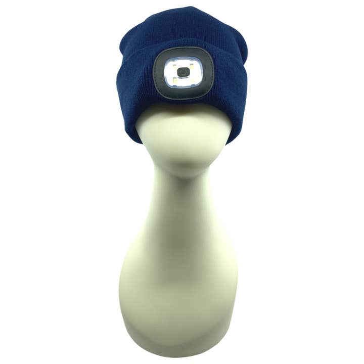 Novelty Brands - Wholesale Retailer Display - Accessories - Roughneck LED Light Beanie Hat Assortment- 6/Display4