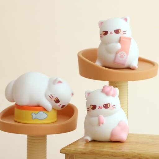 K-Wonderland - Wholesale Decorative Figurine - 
Hello, Mr. Nabi Cat Collectable Random Figure Ver.310