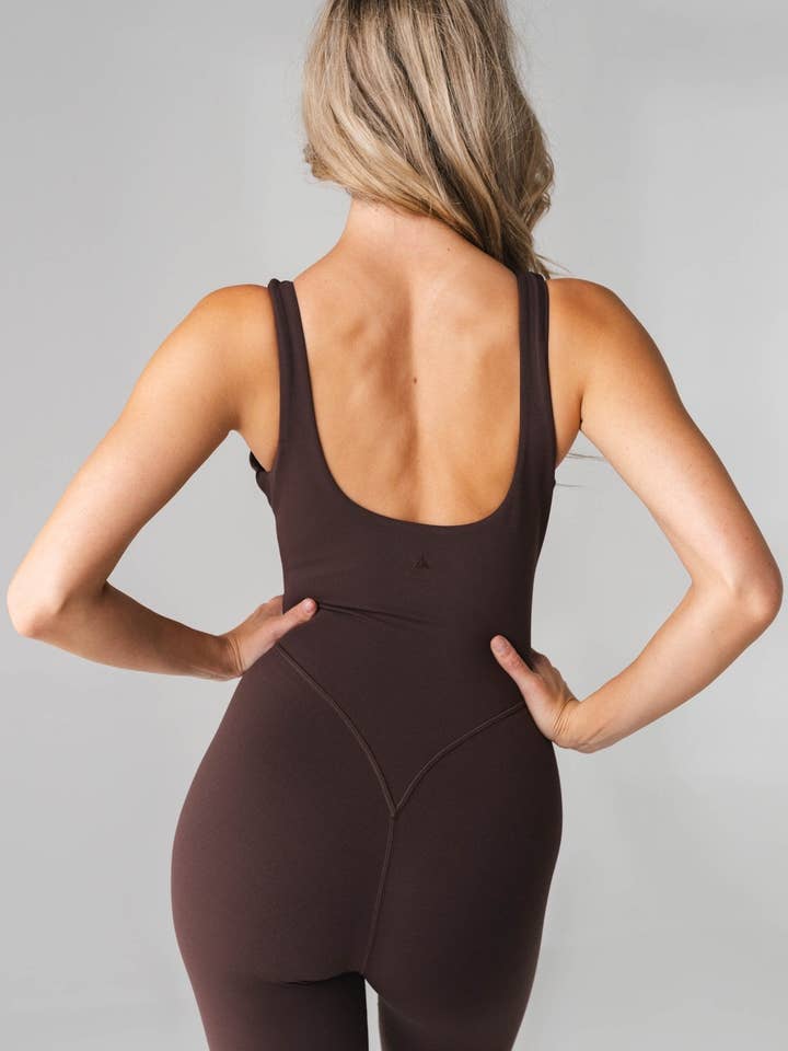 Vitality - Wholesale Unitard - Women's - Cloud II™ Jumpsuit - Espresso3
