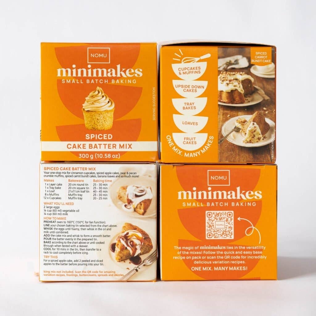 Mahdina – wholesale Cake mix – NOMU MM Spiced Cake Batter Mix1